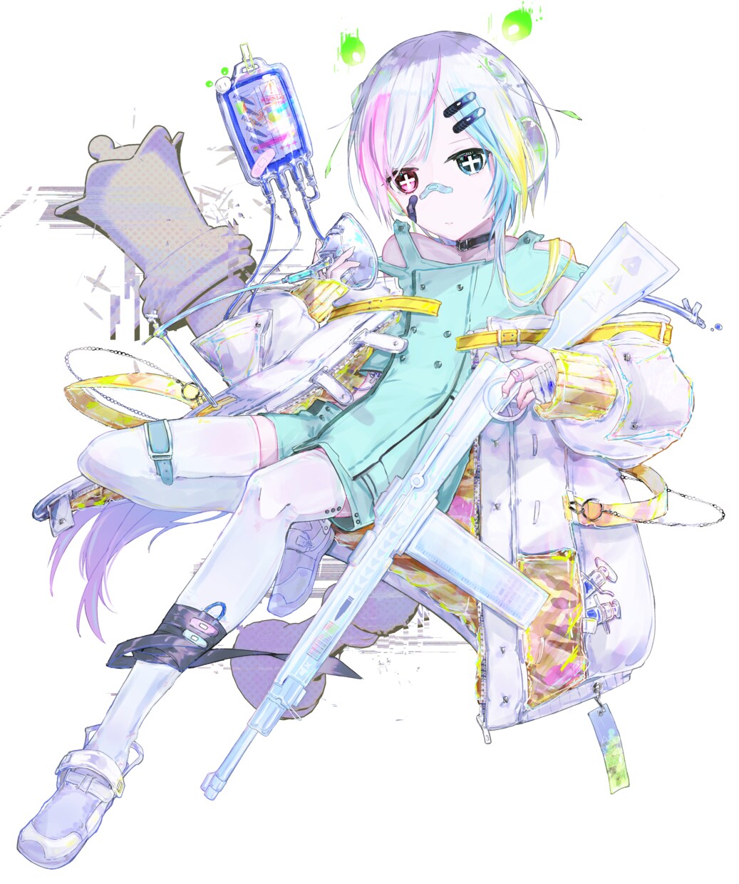 TRPGのキャラクター立ち絵を描きます ヴィネット風立ち絵も可能です！ イメージ4