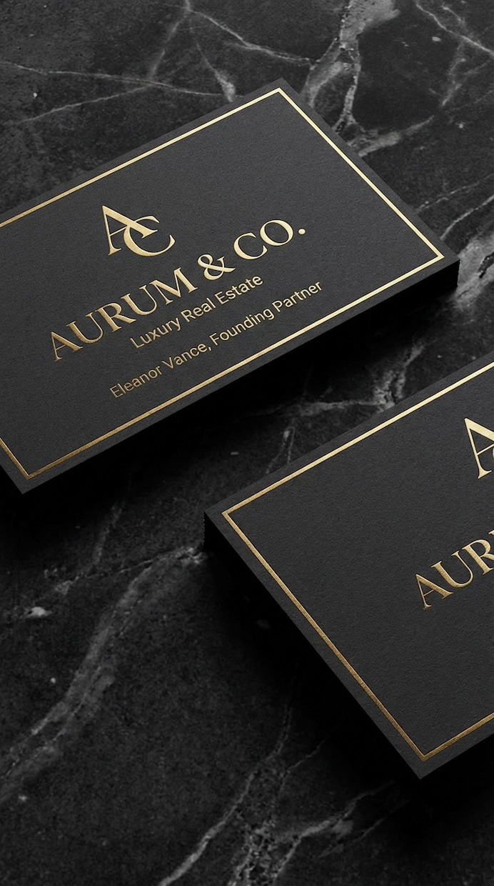 シンプルで信頼感のある名刺デザイン作成します AI×レイアウト設計で、見やすく伝わるデザインをご提案。 イメージ1