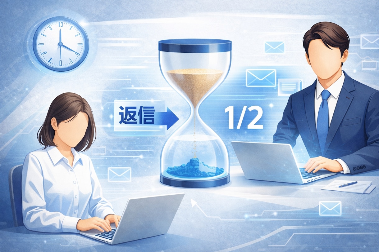 AIでメール返信の時間を半分にします 毎日の定型メール、もっと楽に終わらせませんか？ イメージ2
