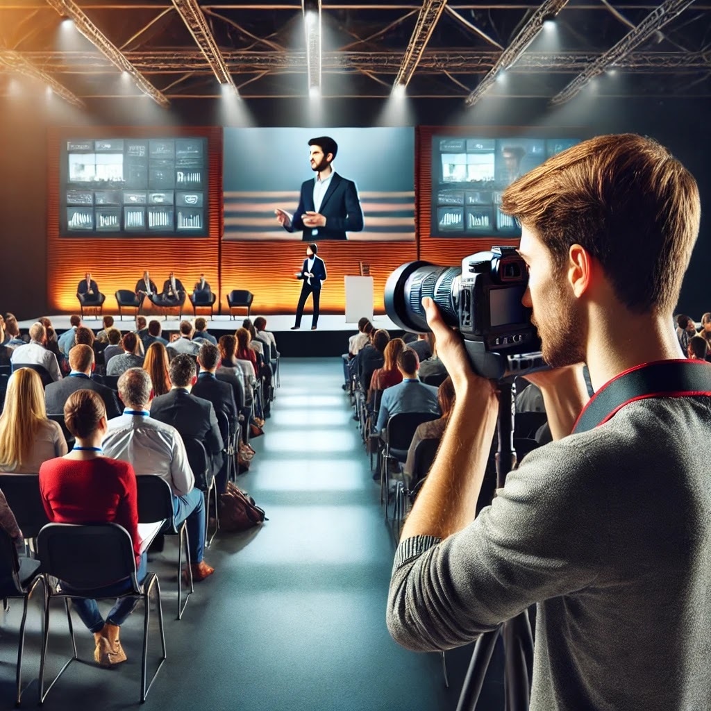 プロカメラマンが講演会・セミナー登壇者を撮影します あなたの輝かしい登壇の瞬間を最高画質で撮影します！ イメージ1
