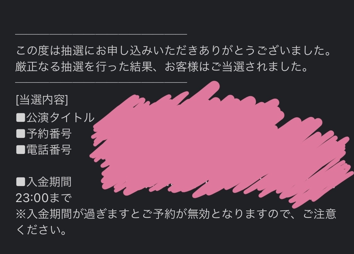 チケット先行予約・抽選申し込み・購入お手伝いします コンサートチケットや舞台、映画の初日舞台挨拶等に イメージ1