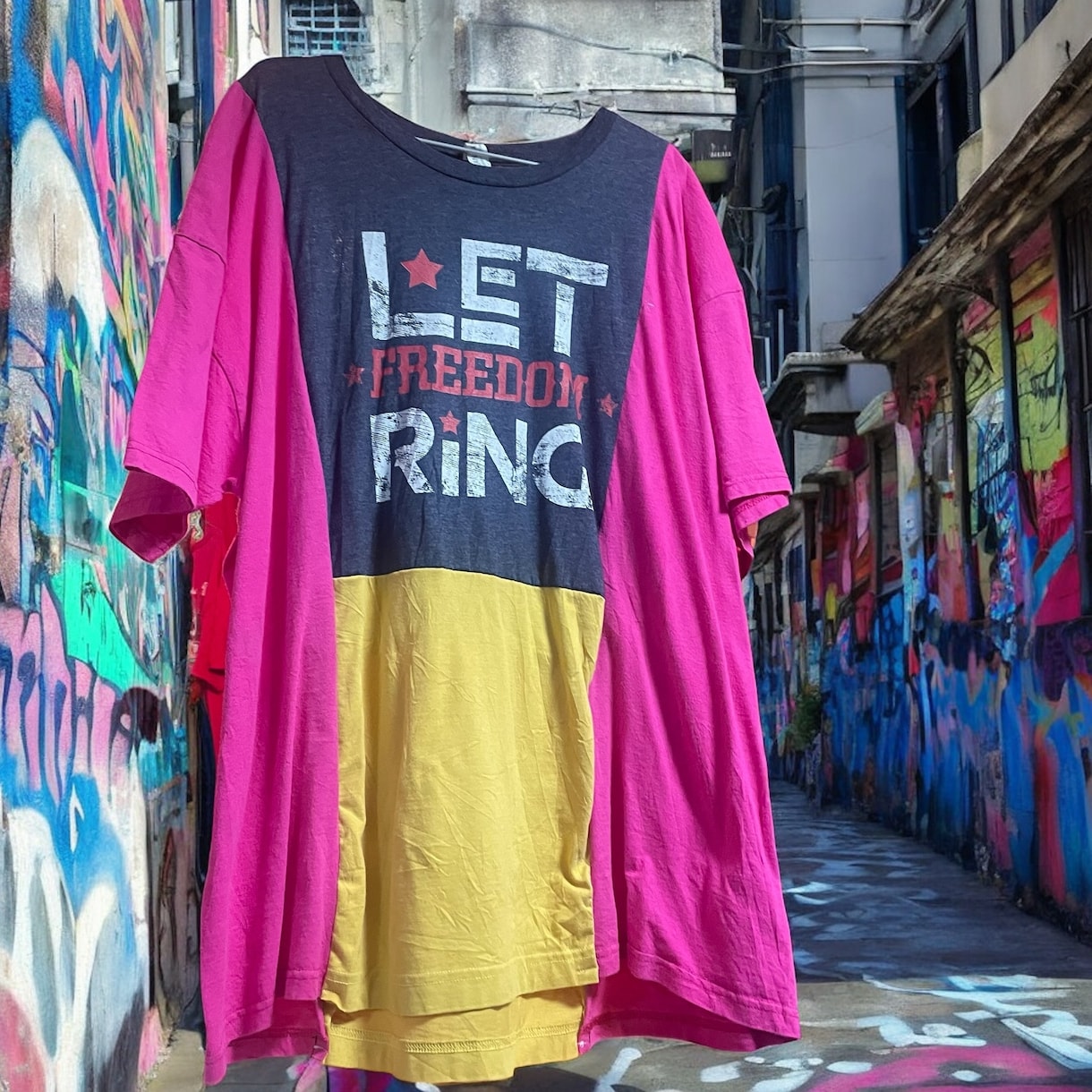 世界に1つのリメイクTシャツつくります あなただけの素敵な1着に仕上げます！ イメージ3