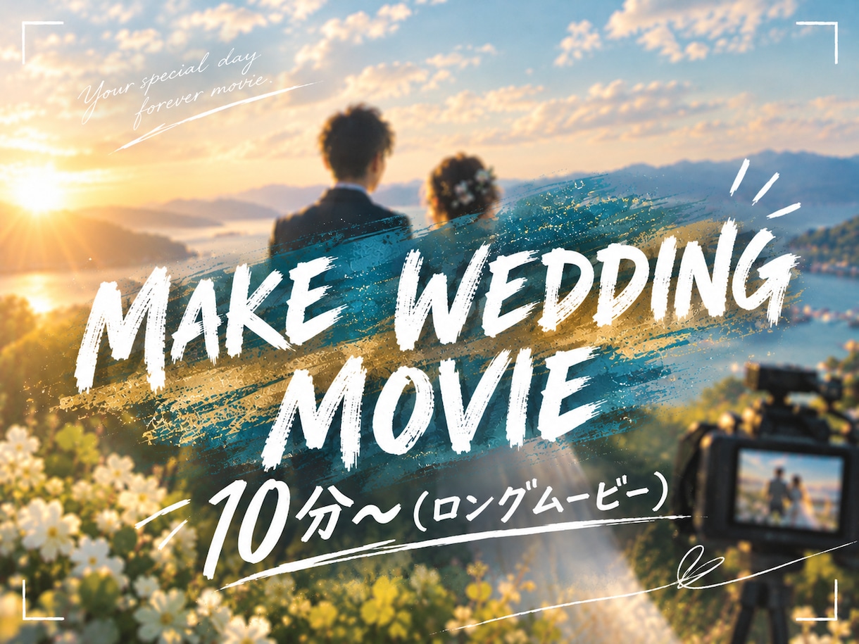 ロングムービー(10分〜) 爆速で制作致します 結婚式の余興、サプライズムービーetc、爆速で制作します！！ イメージ1