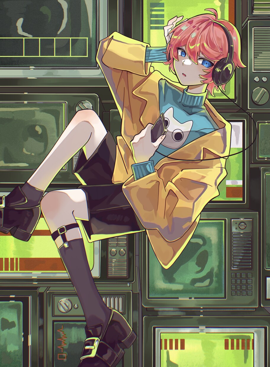 お好みのホーム画面を描きます iPadやiPhone用のホーム画面イラストを描きます！ イメージ1