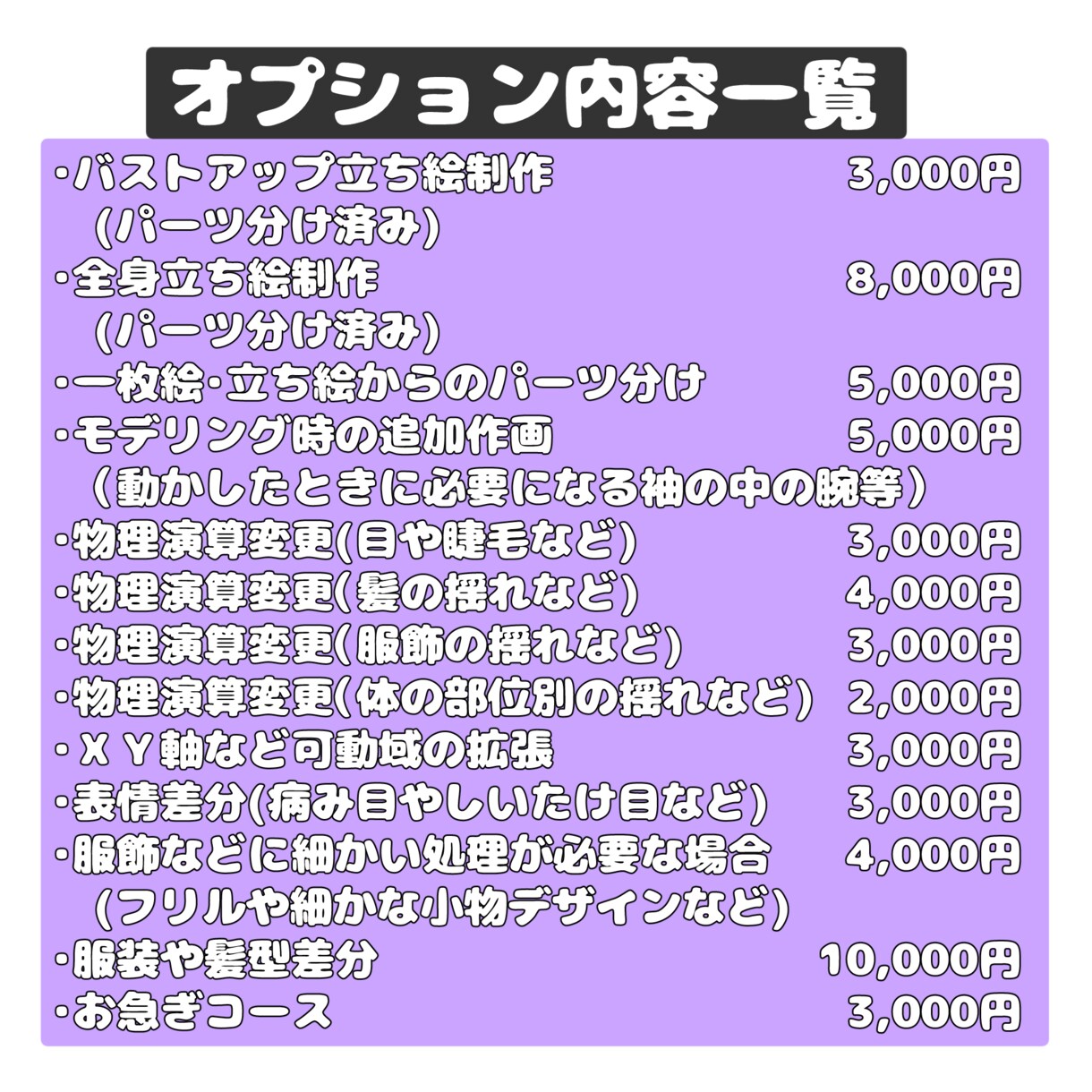 低価格でも高クオリティなモデリングを制作します 制作実績がない為、特価価格・最短制作です。先着３名様まで。 イメージ5
