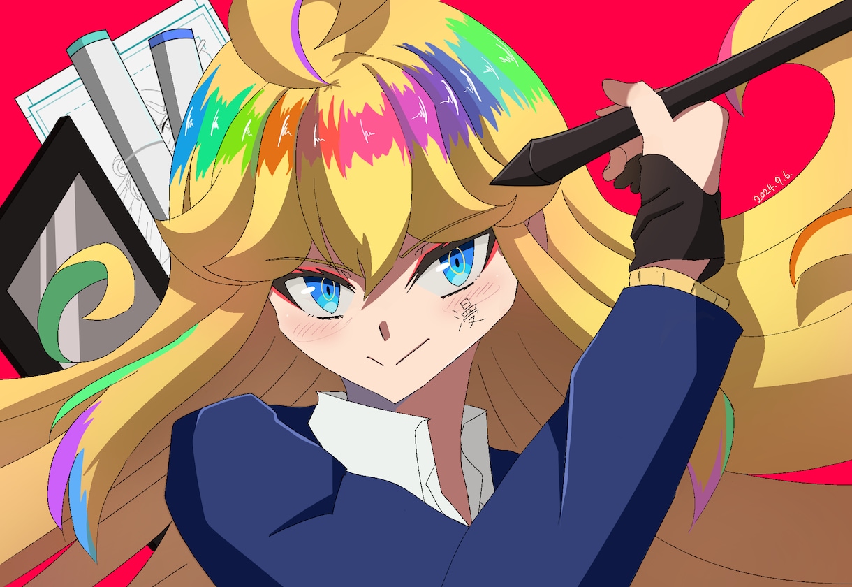 絵柄寄せ〇アニメ塗りイラスト描きます ご要望や用途に合わせたイラストを作成 イメージ1