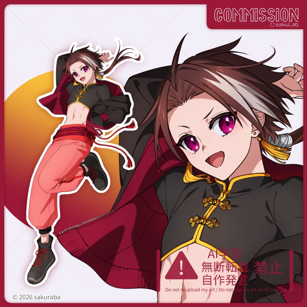 TRPG用立ち絵作成いたします アイコンから全身まで、どの範囲でも作成します！ イメージ5