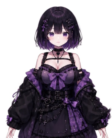VTuberデザイン、パーツ分け承ります 迅速丁寧！VTuberデザイン！ イメージ1