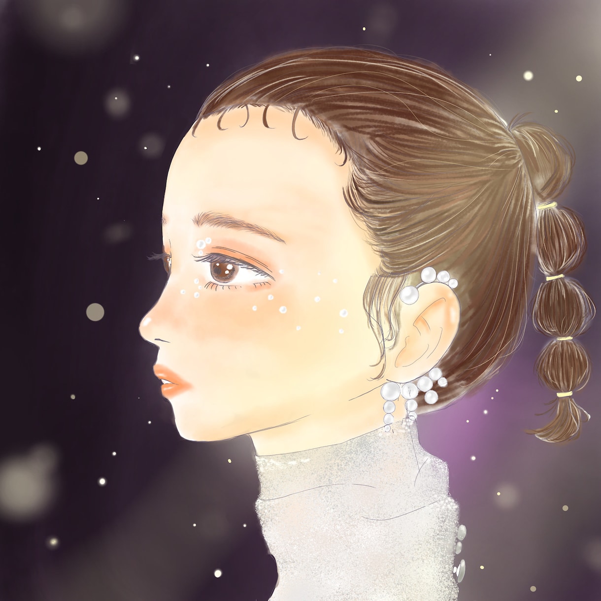 優しいタッチでSNSアイコン/似顔絵をお描きします お写真をもとに優しくてほんわかするイラストをお描きします！ イメージ7
