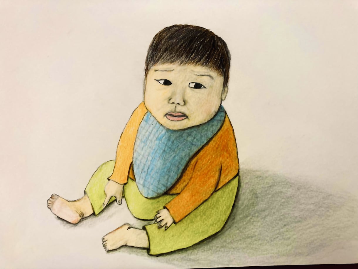 動物や似顔絵を色鉛筆で優しく描きます 育児をしているパパが色鉛筆でユーモアな絵を描きます^_^ イメージ4