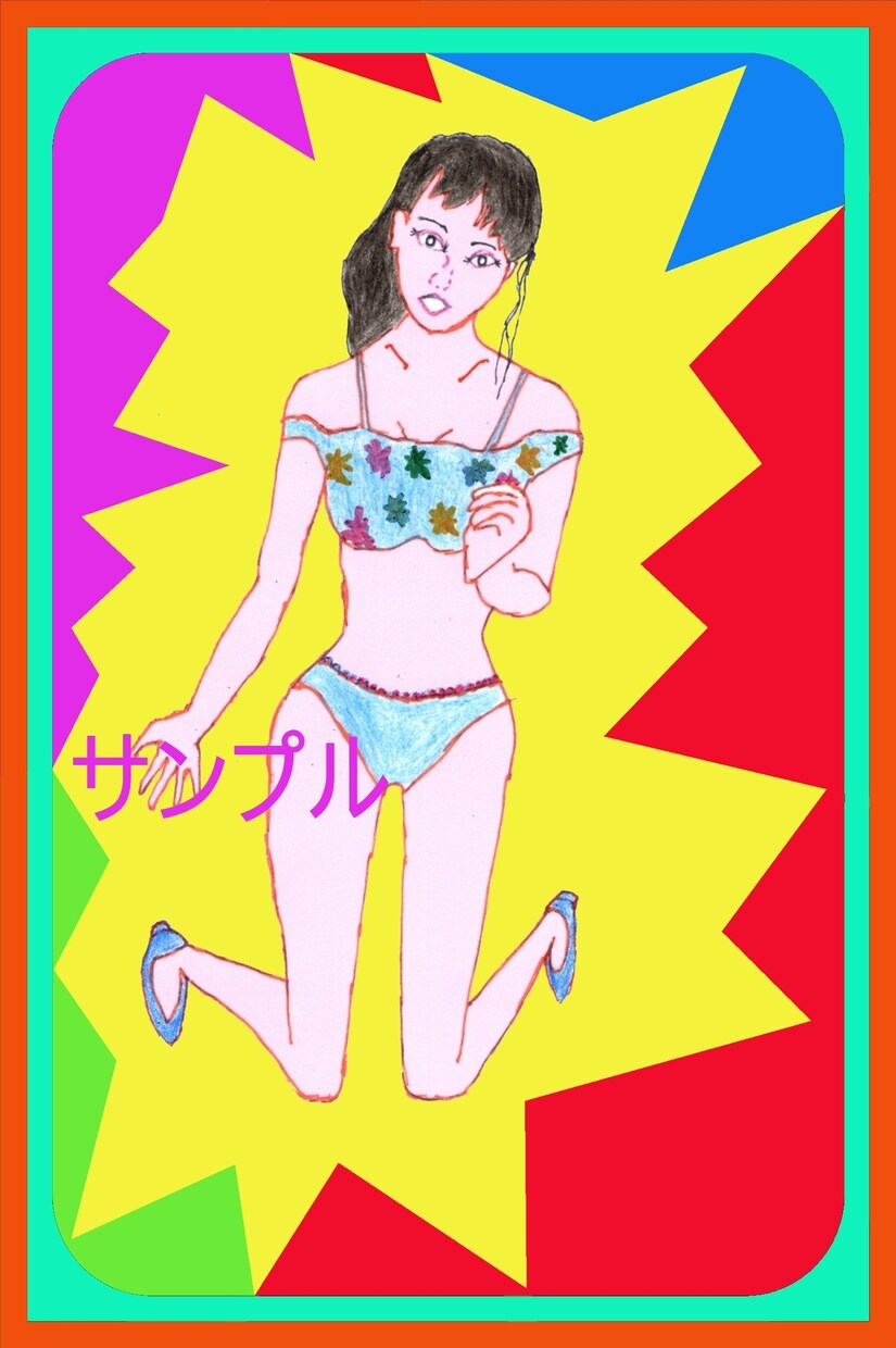 若い女性像、暖かいほほ笑み　心を込めて描きます おしゃれお嬢さん　手描きからソフトで創ります イメージ2
