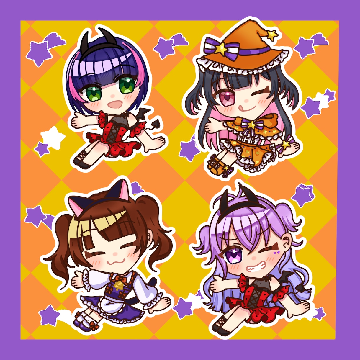 商用利用OK！ハロウィン量産イラスト制作します 商用利用可能なハロウィンの量産イラストです。 イメージ5