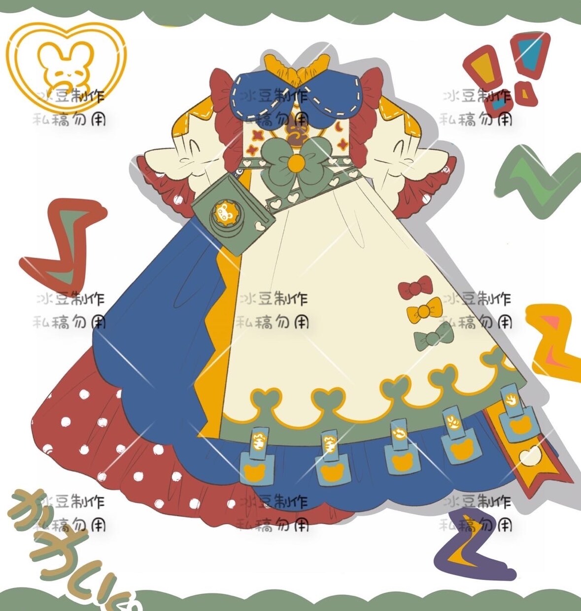 服装设计ます Lolita，包包，鞋子等设计 イメージ2