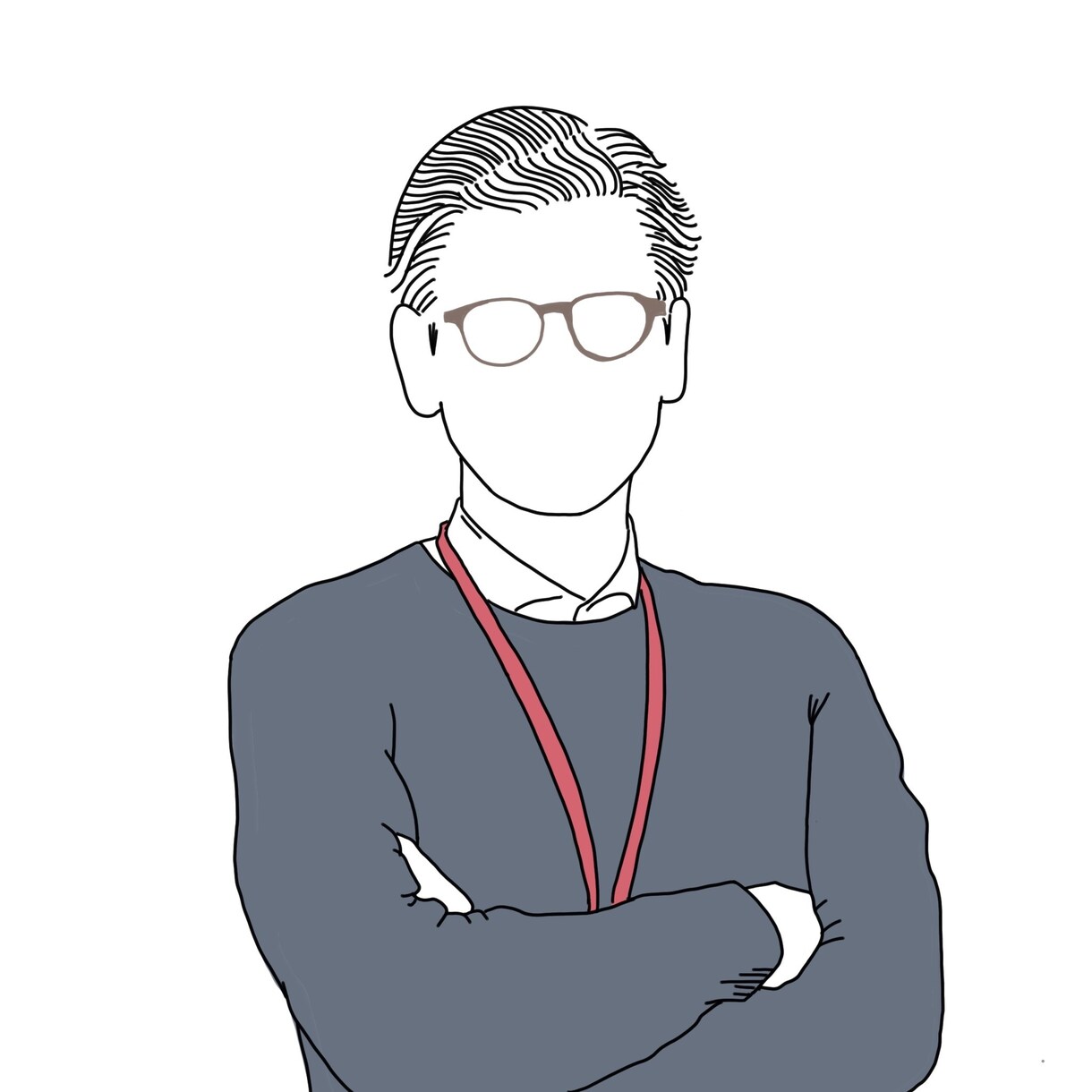 商用利用可！シンプルで個性のあるアイコンを描きます 写真を元にSNS等のアイコンに。色の追加も可能です。 イメージ4