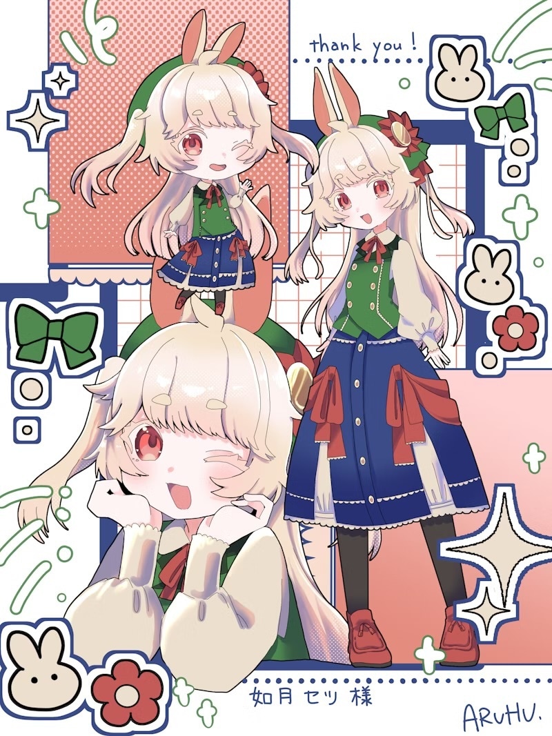 可愛い詰め込みイラスト描きます SDイラスト、顔アップイラスト、全身イラストのセットです。 イメージ6