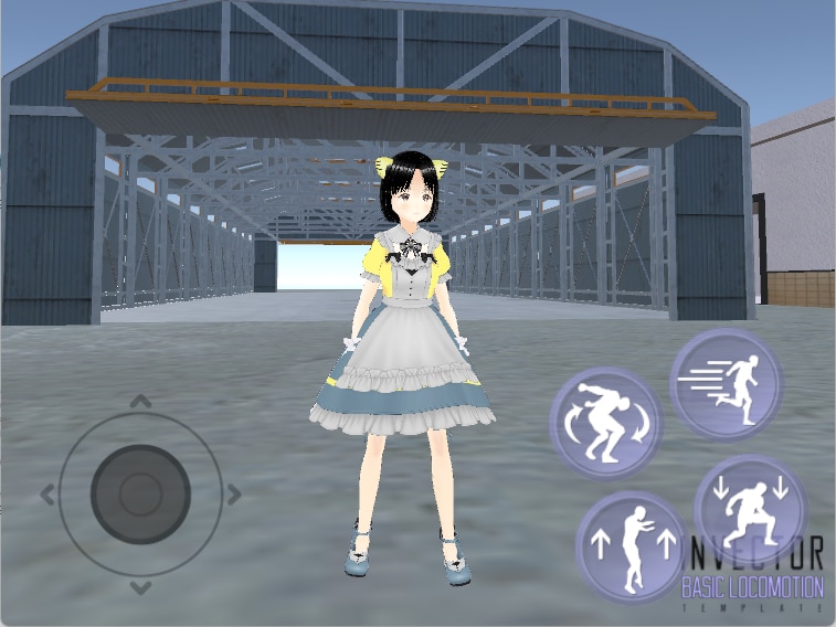 Unityのキャラクターを自由に動かす方法教えます 踊る、着せ替える、喋らせるなど何でもできます！ イメージ1