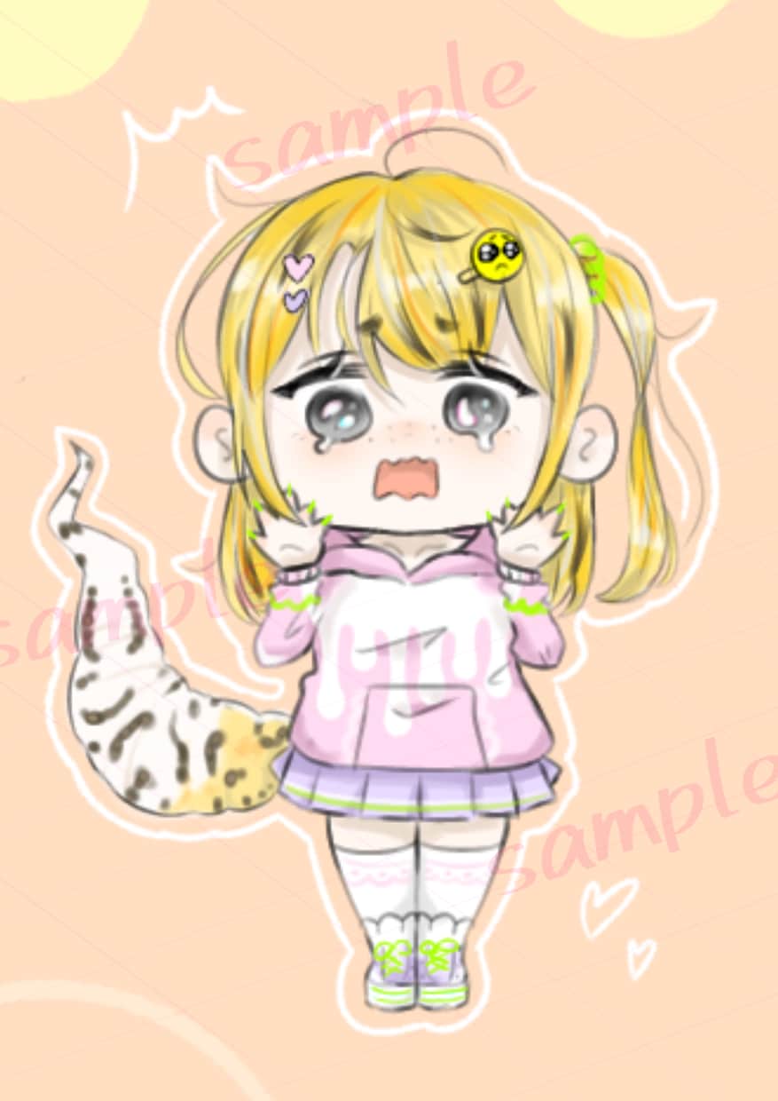 ペット擬人化イラスト描きます ペットちゃんを擬人化させて描きます！！（ちびキャラ） イメージ2