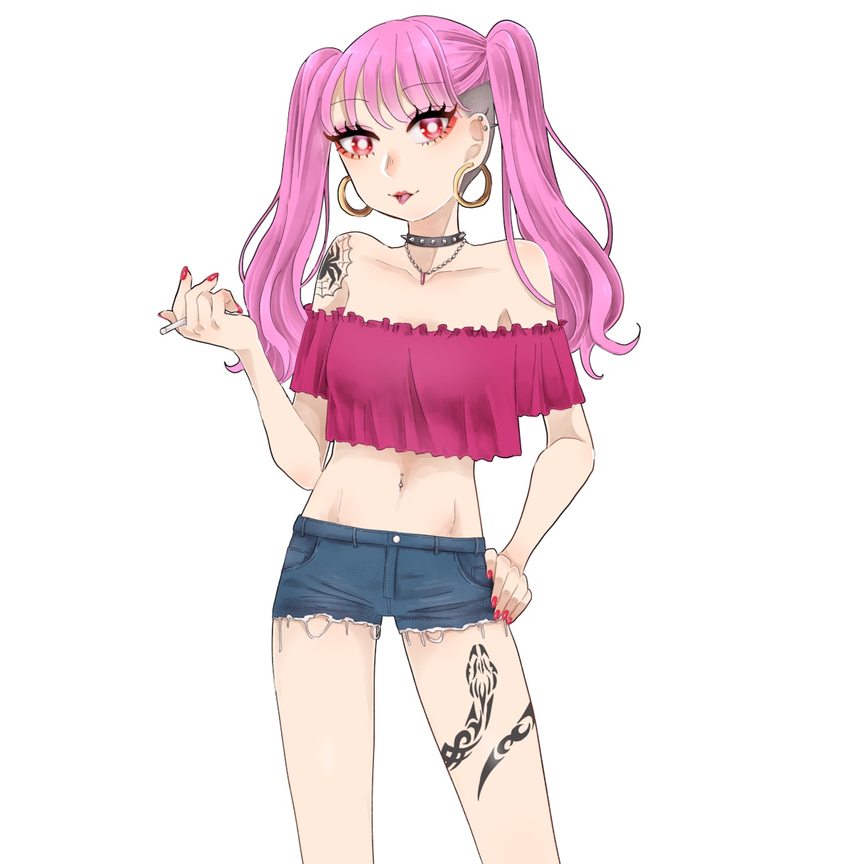 かわいい女の子のイラスト描きます アイコン、サムネ用、グッズ利用など様々な用途で◎ イメージ2