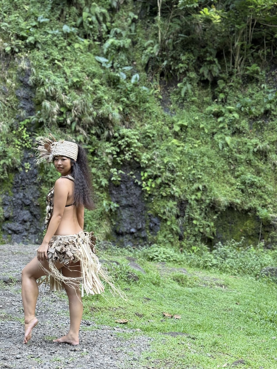 タヒチアンダンスのオンラインレッスンをします 南の島タヒチを感じる音楽で体を動かしてみませんか？ イメージ3