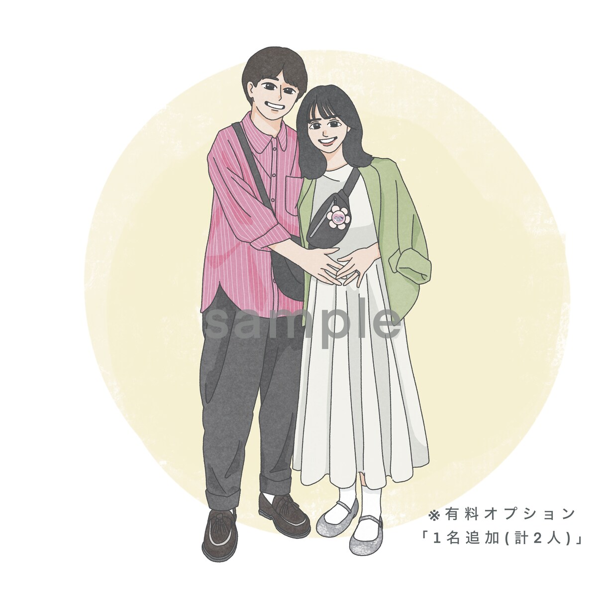 お写真をもとに似顔絵を描きます SNSのアイコン、思い出をイラストで残したい！ イメージ4