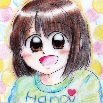 少女漫画風似顔絵アイコン作成します 少女漫画のような可愛い似顔絵アイコンで愛され度UP！ イメージ1