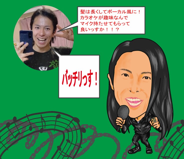 SNSで使用出来るイラストアイコンを作成します あなたの個性や趣味を反映させたイラストに仕上げます。 イメージ3