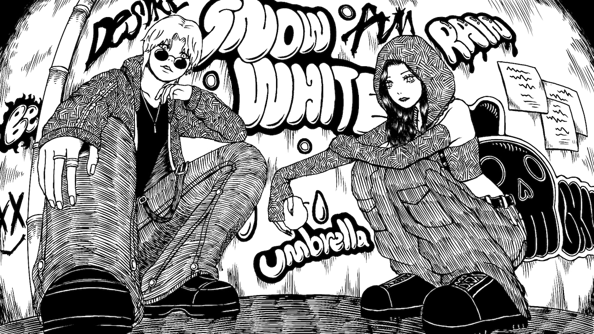 モノクロイラスト描かせていただきます モノクロイラストを描きます、デフォルメキャラも可能です イメージ6