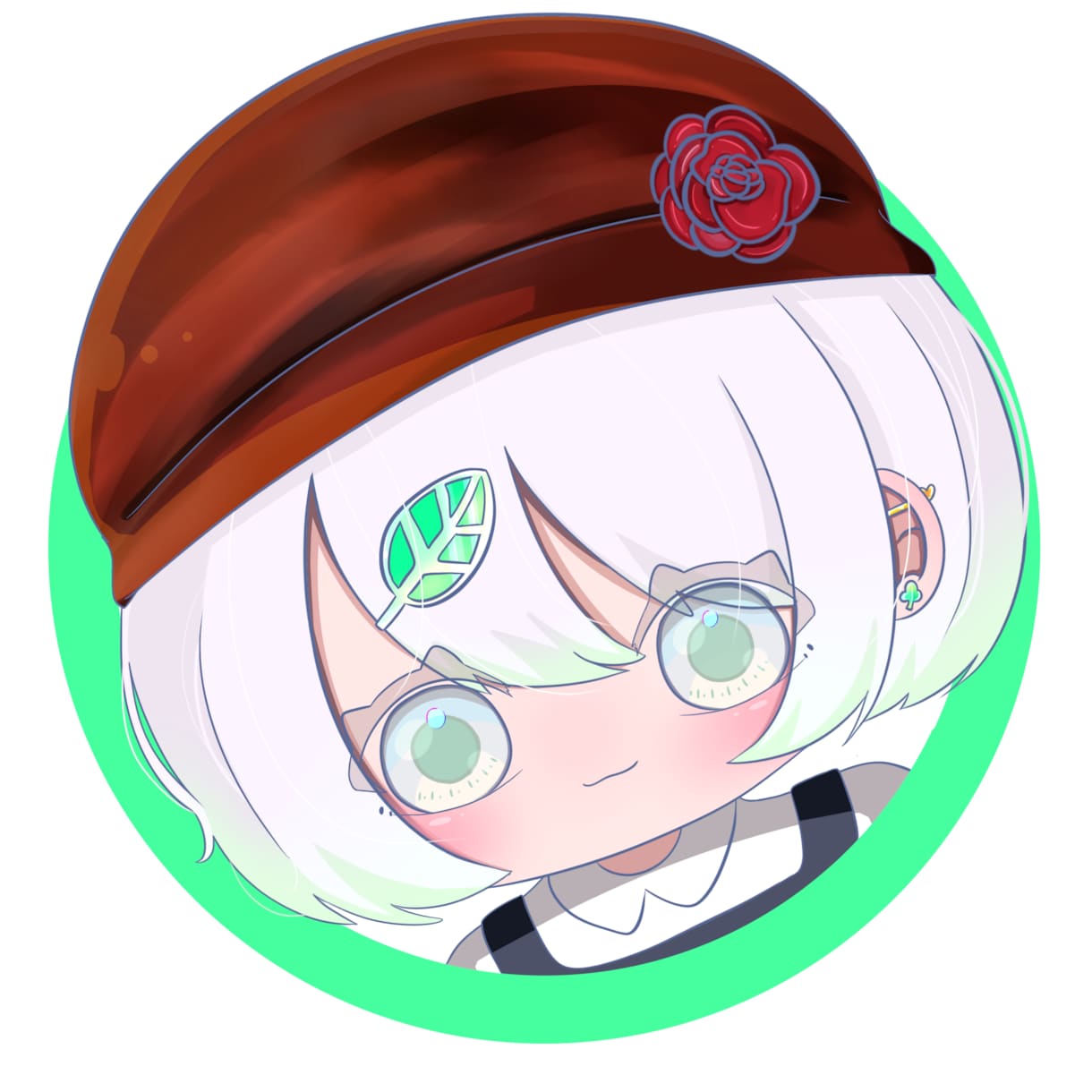 円型の可愛いアイコン描きます 透過済みで配信のアイコンや動画の間で使いやすい！ イメージ2