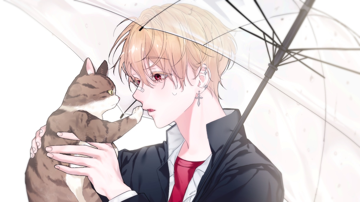 商用可●人物イラスト制作✦イラスト描きます 細かい修正無制限✦SNS用、Youtube用など! イメージ1