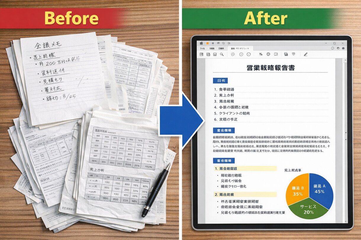 画像やPDFのWord化/Excel化承ります 最短48時間納品。オフィス業務歴20年以上の実績 イメージ1