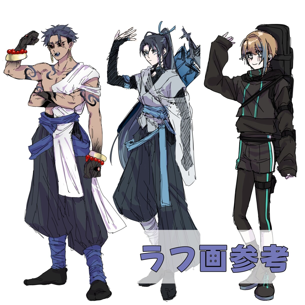 キャライラスト受付けてます 入稿までのスピード感が売りです！ イメージ2
