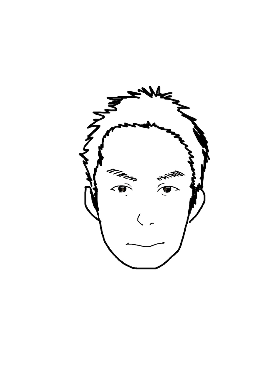 写真などをもとにあなたの似顔絵を描きます アイコン・ウェルカムボードなどに使う画像が欲しいあなたへ イメージ2