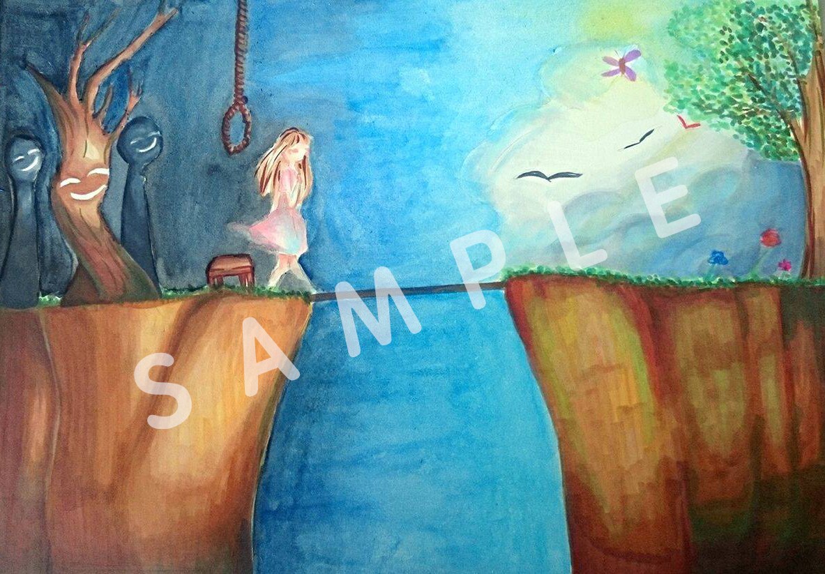 手描き絵本風のイラストを描きます 子供向け・可愛い手描きカードをプレゼントしたい方へオススメ！ イメージ8