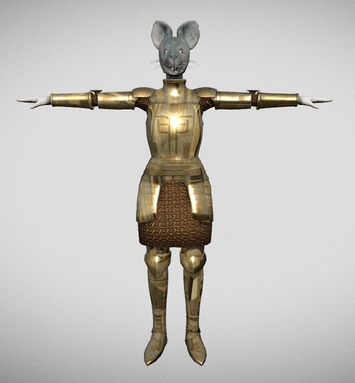 ハイポリゴン3Dキャラクターモデリングします ハイクオリティのアバターやゲームのプレイヤーモデル作成など イメージ5