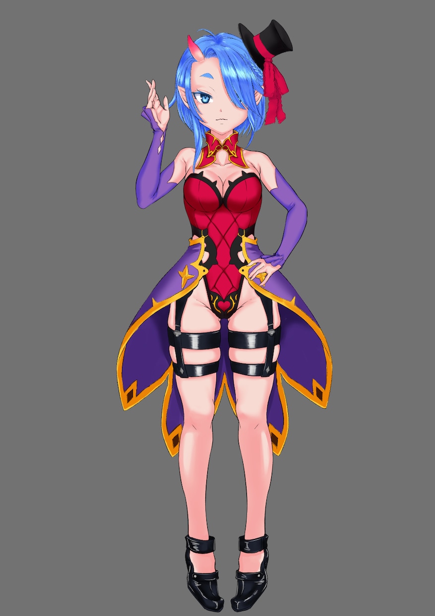 格安！キャラデザ、立ち絵、アイコン請負います 全身イラスト描きます。今だけのサービス価格。 イメージ3