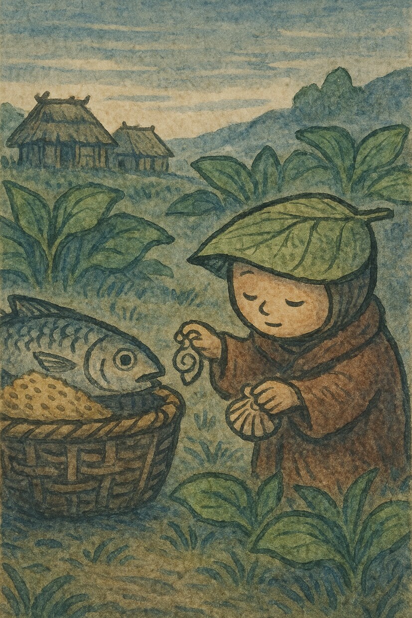 朗読・紙芝居台本をやグラフィックを制作いたします 静かで美しい余韻を残す神話調ストーリー イメージ4