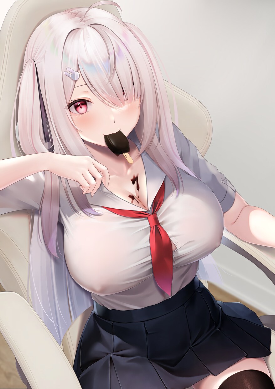 Live2D用パーツ分け対応！美少女キャラ描きます Vtuber立ち絵・アイコン・ヘッダーなど イメージ3