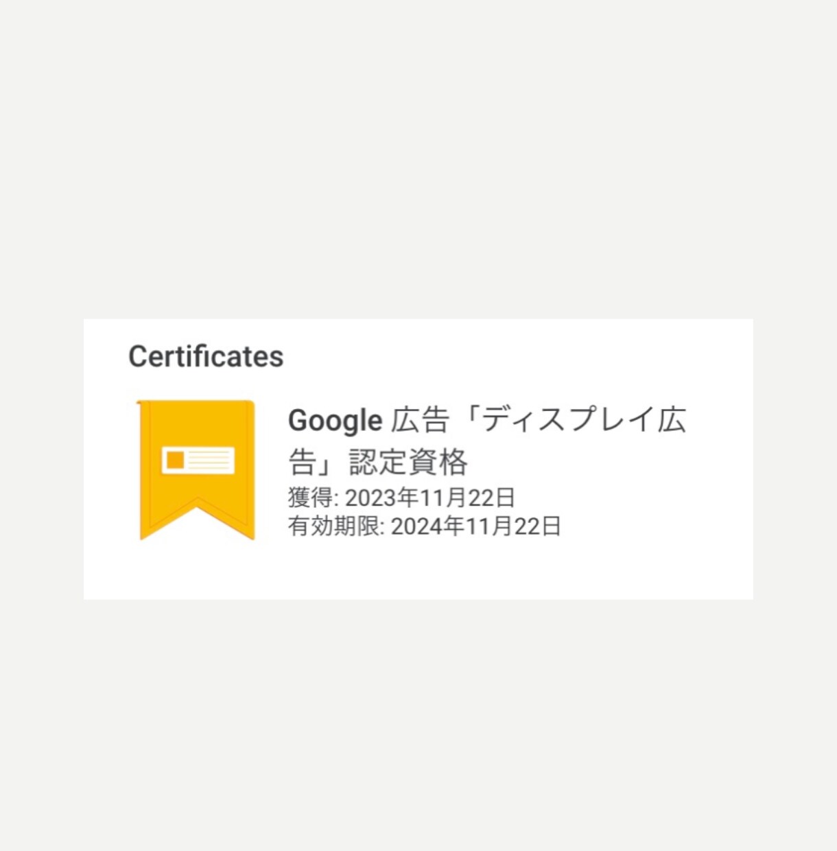 限定3000円でGoogle広告の相談に乗ります Google認定資格・現職のマーケターが運用アドバイスします イメージ6