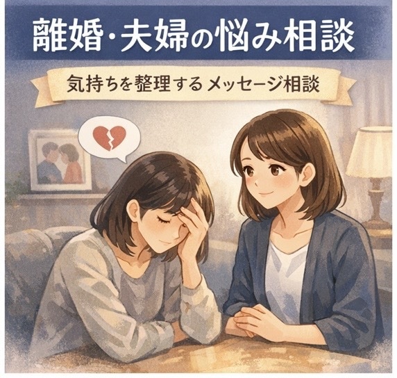 離婚前後・ひとり親の不安を一緒に整理します 離婚前後、ひとり親の不安。1人で抱えないで！ イメージ1