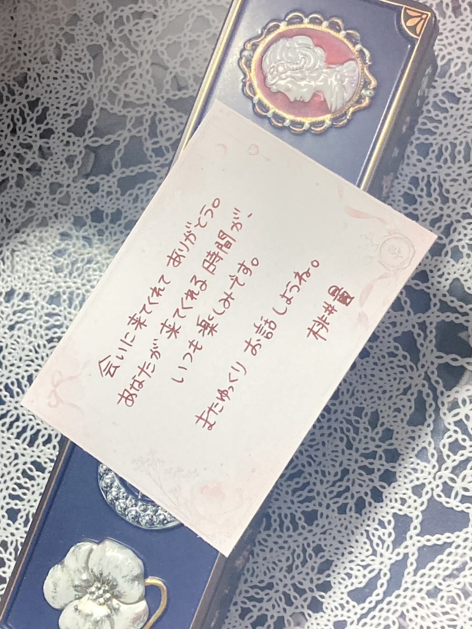 配信者向け｜想いが伝わる手書き返礼を代筆します チェキ・返礼品・サンキューカード対応 イメージ1