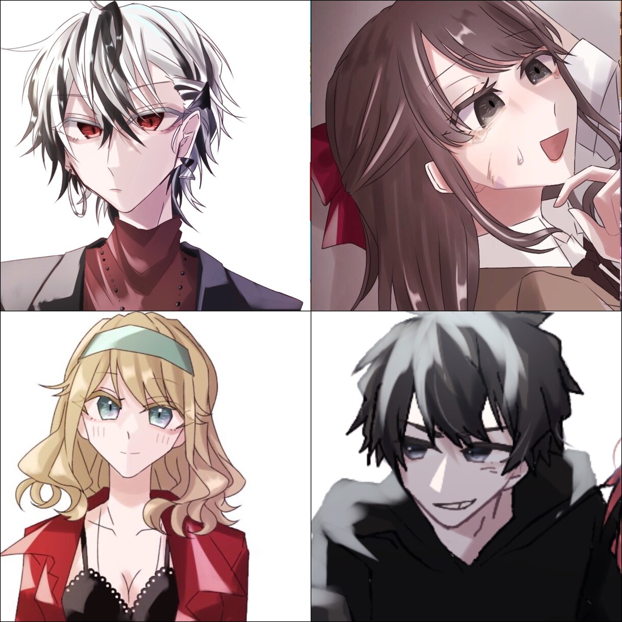 立ち絵アイコン一枚絵、なんでも描きます シュッとした絵柄で彩度の高めのイラストを描きます⚑︎⚐︎ イメージ4
