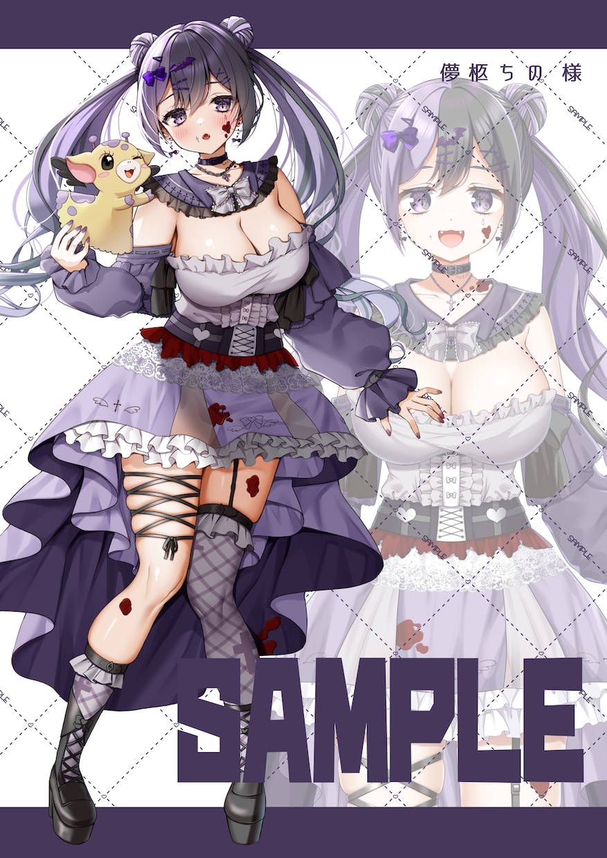 ご希望のイラストを描きます 商用・二次配布可！かわいくて目を惹くイラストを描きます イメージ8