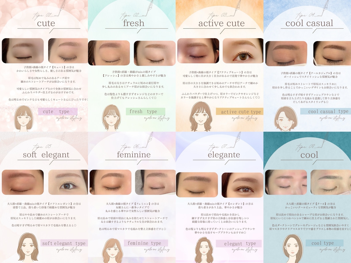 もう迷わない【30代からの垢抜け眉】を提案します 顔タイプ×骨格で“美人印象”に整える！眉カルテ付き イメージ3