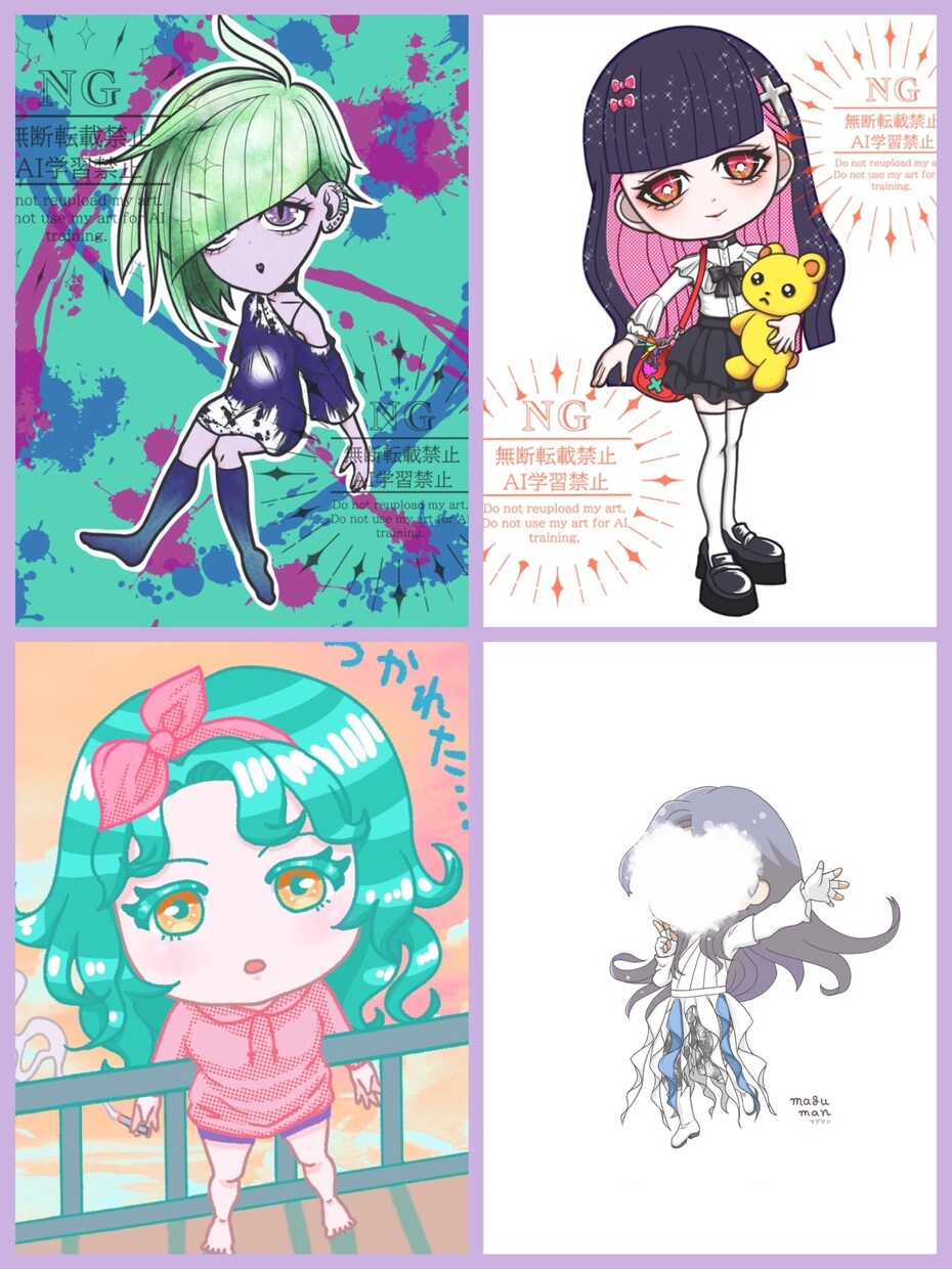 イラストの依頼受けます カワイイからカッコいいまで色々なタイプの絵描きます イメージ1