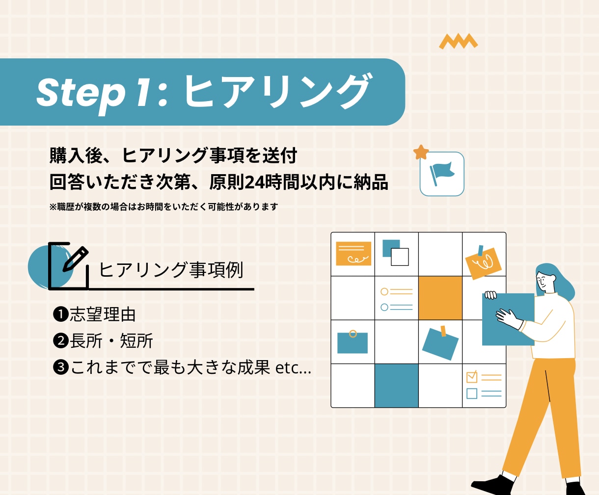 勝てる！履歴書・職務経歴書をゼロから作成します 【ココナラ出品開始キャンペーン中】経営層・人事目線で作成！ イメージ2