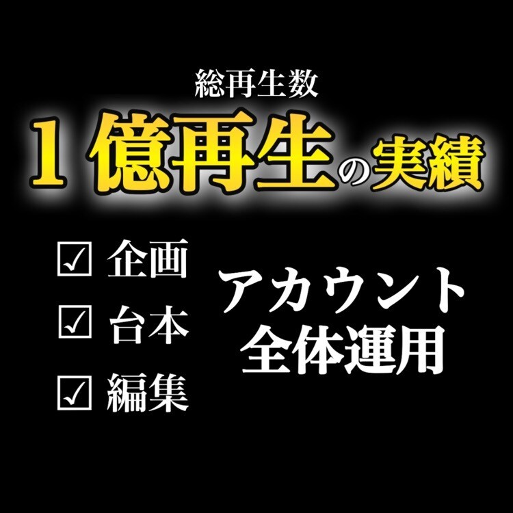 TikTokの運用代行を現役運営者が承ります ■ 再生数特化型の運用！■ 圧倒的認知度を獲得！ イメージ1