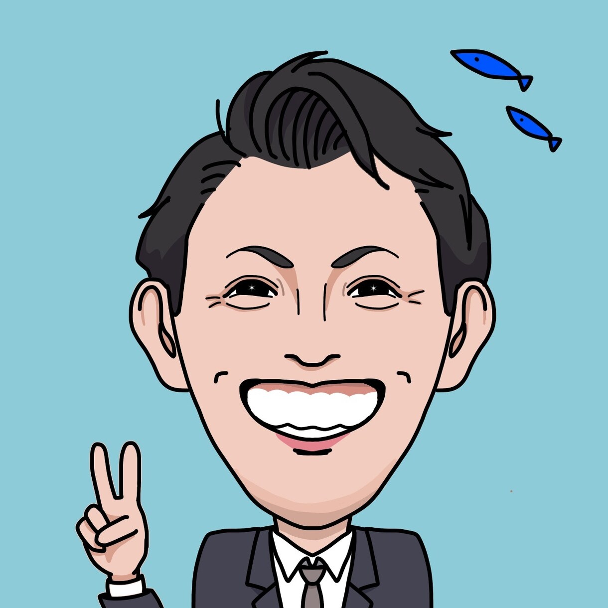 リアルポップな似顔絵描きます 芸術大学卒でデザイン専攻していました。 イメージ6