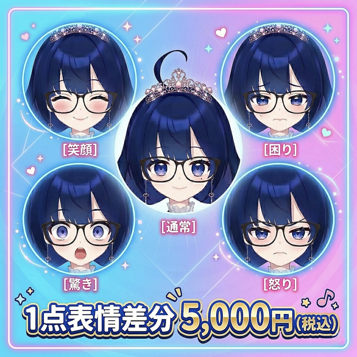 Live2D！あなたの作ったAIイラスト動かせます AI生成したキャラを一括で【パーツ分け+モデリング！!】 イメージ5