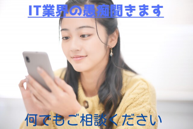 IT業界の愚痴聞きます 何でも話してください！モヤモヤ、不安などお聞きします☻ イメージ1