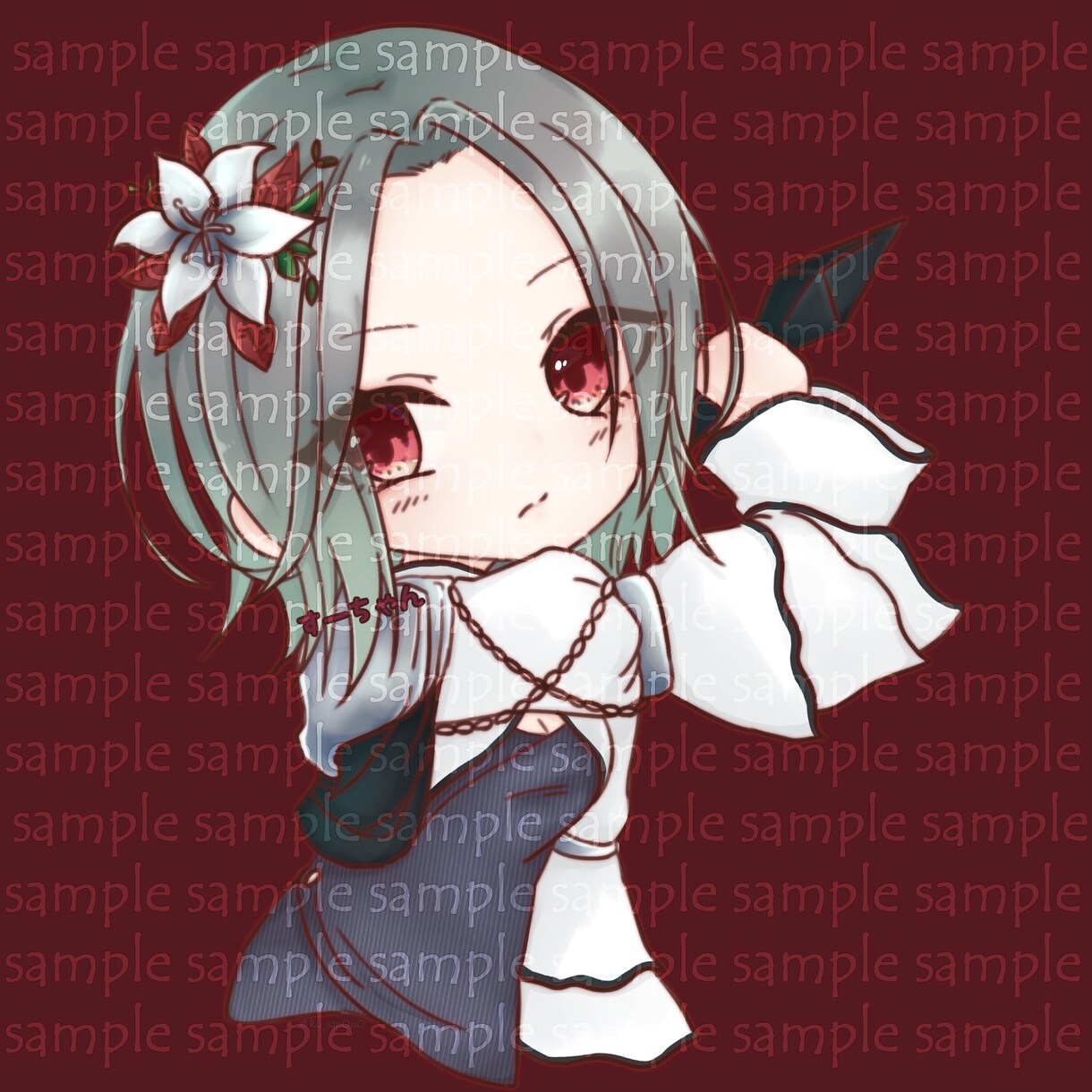 ふんわりとしたかわいいアイコンお描きします SNSアイコンや歌ってみた用のイラストに！ イメージ3
